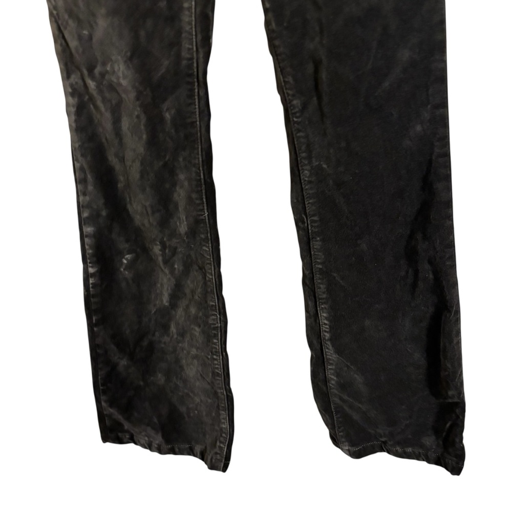 Pilcro‎ Demilune Boot Bootcut Dark Gray Velvet Pants Size 26 - Picture 3 of 10